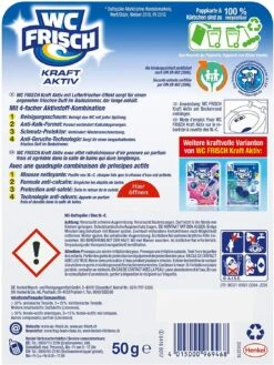 WC-Frisch Kraft Aktiv Duftspüler Lemon WC-Reiniger 50 G Badreiniger Reiniger 14 WC-Frisch Kraft Aktiv Duftspüler Lemon WC-Reiniger 50 G Badreiniger Reiniger -Sauber Lieferungen Geschäft 561e414e 6f35 4eb7 bfe8 76272ff53622