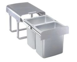 Ekotech Abfallsammler EKKO.30 Grau 2x 16 Liter