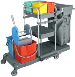 CleanSV® DELUXE PROFI PE REINIGUNGSWAGEN WISCHWAGEN SYSTEMWAGEN -Sauber Lieferungen Geschäft 59a5b8d6 ffcb 49cd 9d16 610de91f40b3 5