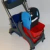 CleanSV© Aura2+ Reinigungswagen Mit Ablage Und 5 Liter Eimer, Wischwagen, Putzwagen Aus Kunststoff, Profi Moppresse, 2 Eimer (rot / Blau) Und Deichsel -Sauber Lieferungen Geschäft 5c4e0beb 4bea 4df7 bb8e 70cf4591feca 2