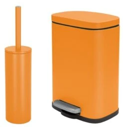 Spirella Badezimmer Set, 2-teilige Abfalleimer Kosmetikeimer Und WC Bürste “Sydney“ Weiß -Sauber Lieferungen Geschäft 5d9851c6 fe95 49e1 b109 ca8d50bfd3d9 1