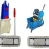 CleanSV Wischset Blau Laschenmop 50 Cm, Reinigungswagen18 Liter Eimer Und Schmutzfangeimer, Presse, Bodenwischer -Sauber Lieferungen Geschäft 5e745ee4 5436 4a3e ad25 9efce586f8a6 1