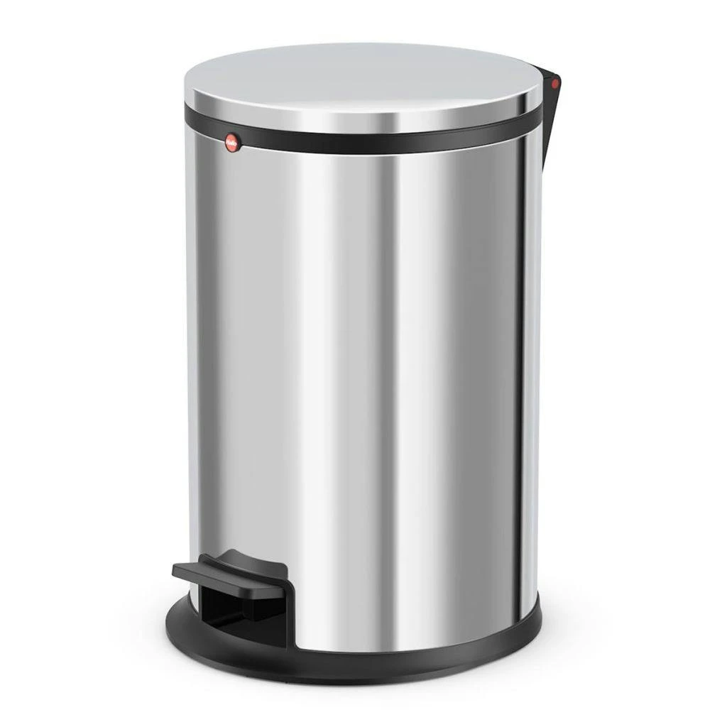 Hailo Tretmülleimer Pure Größe M 12 L Silber 0517-020 5 Hailo Tretmülleimer Pure Größe M 12 L Silber 0517-020 – Bild 3
