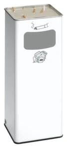 Kombiascher, HxBxT 660x250x250mm, Korpus Stahl Anthrazit, M. Kippensieb 8 Kombiascher, HxBxT 660x250x250mm, Korpus Stahl Anthrazit, M. Kippensieb – Bild 6