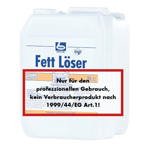 Dr. Becher "Dr. Becher" Fett Löser 5 L 8 Dr. Becher "Dr. Becher" Fett Löser 5 L – Bild 6