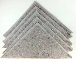 5er Pack Wischtücher Scheuertuch 50x50 Mischgewebe Grau Boden Fliesen Kacheln PVC Holz Dielen Parkett