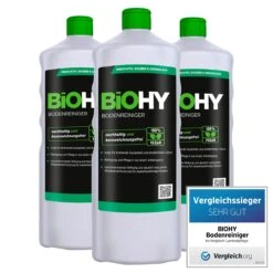 BiOHY Bodenreiniger (2x1l Flasche) | Konzentrat Für Alle Reinigungsgeräte Und Alle Hartböden | Angenehmer Geruch Und Streifenfreie Reinigung -Sauber Lieferungen Geschäft 6884f663 985d 4064 872a 930aae672b4a 1