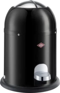 Abfallbehälter, 66l, HxBxT 810x380x430mm, Korpus Stahl Antiksilber, Deckel Kunststoff Silber 8 Abfallbehälter, 66l, HxBxT 810x380x430mm, Korpus Stahl Antiksilber, Deckel Kunststoff Silber – Bild 6