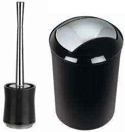 Spirella Badezimmer Set, 2-teilige Abfalleimer Kosmetikeimer Und WC Bürste “Sydney“ Weiß -Sauber Lieferungen Geschäft 6c84b307 0873 4997 aa6f c9e17ffc7d87 2