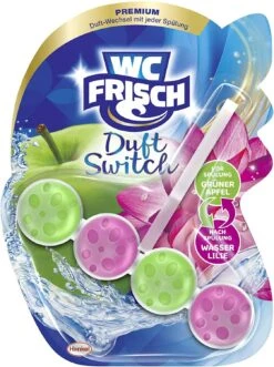 WC Frisch Duft Switch Grüner Apfel Und Wasserlilie 10x50g WC-Reiniger Duftspüler 14 WC Frisch Duft Switch Grüner Apfel Und Wasserlilie 10x50g WC-Reiniger Duftspüler -Sauber Lieferungen Geschäft 6eb3f463 0a3b 4873 ac74 e147a66b1f0f