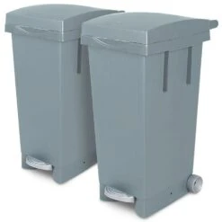 BRB 2 Tretabfallsammler Korpus Grau, 60 Liter Deckel Gelb + 80 Liter Deckel Rot -Sauber Lieferungen Geschäft 6ff6cf6d e2bc 4c4a a00f 2de5f0584379