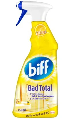 Biff Bad Total Zitrus Badreiniger 8x750ml Sprühflasche Reiniger Reinigungsmittel -Sauber Lieferungen Geschäft 785df0a5 b284 42ac 8504 af2c09b0bb50 1