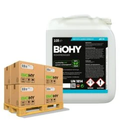 BiOHY Rohrreiniger (24x20l Kanister) | EXTRA STARK | Flüssiger, Hochkonzentrierter Abflussreiniger | Geruchsneutral | Für Alle Verstopfungen -Sauber Lieferungen Geschäft 79bc8eba 686e 4432 abf2 c632b6b35b93
