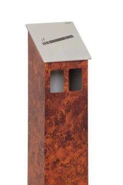 Standaschenbecher Aluminium | Rost Optik | Quadratisch | Freistehend -Sauber Lieferungen Geschäft 7bcccde2 8270 4fb8 9943 a1682b0dd60a