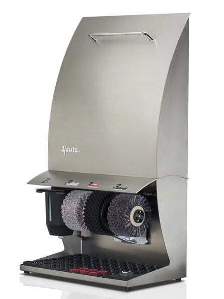 Polifix 2 V2A Matt Gebürstet Schuhputzmaschinen, Inkl. 1 Ltr Schuhpolitur (farblos) 5 Polifix 2 V2A Matt Gebürstet Schuhputzmaschinen, Inkl. 1 Ltr Schuhpolitur (farblos) – Bild 3