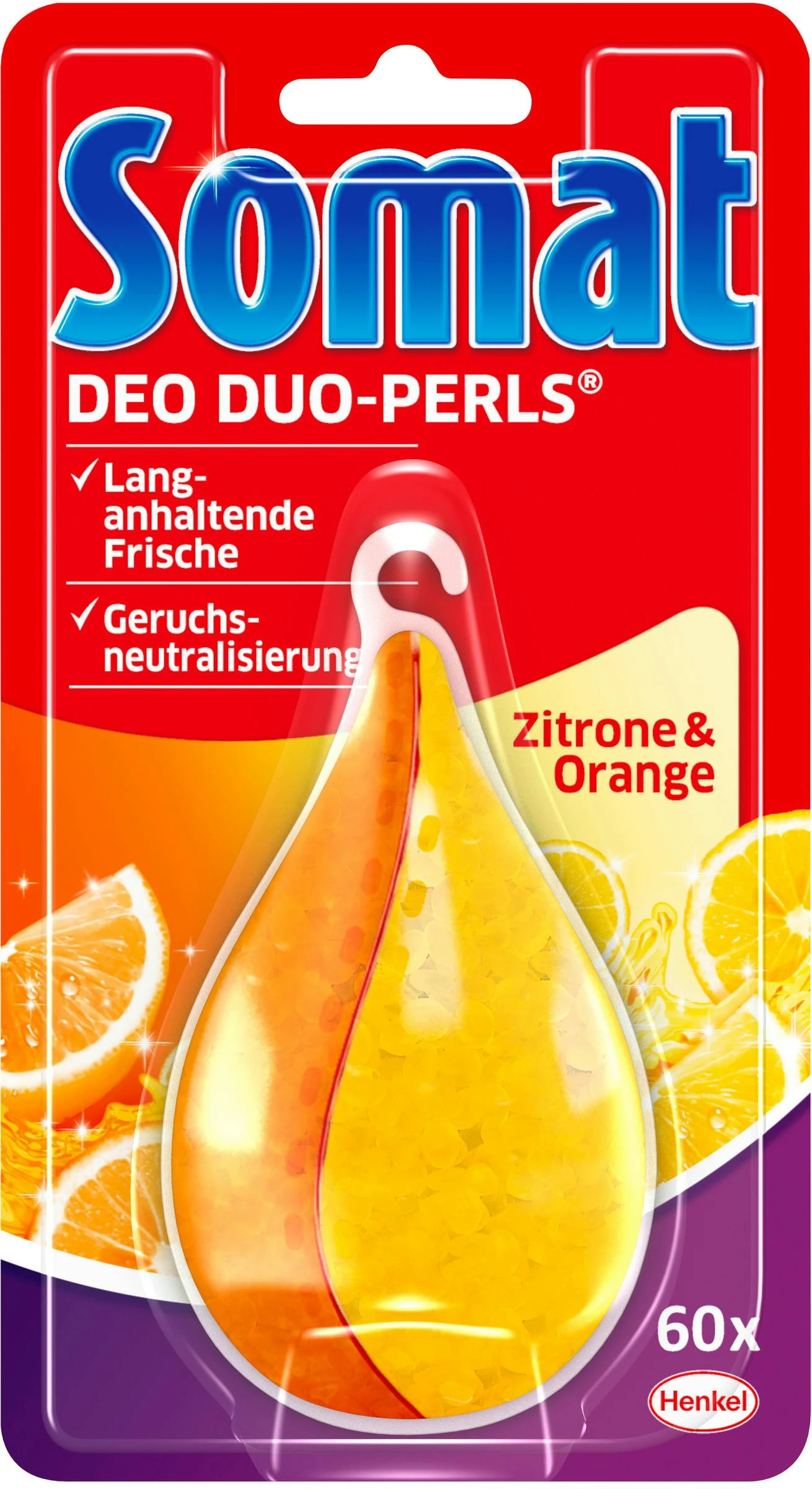 Somat Deo Duo-Perls Zitrone Orange Spülmaschine 8x1 Stück Geschirrspülmittel 4 Somat Deo Duo-Perls Zitrone Orange Spülmaschine 8x1 Stück Geschirrspülmittel – Bild 2