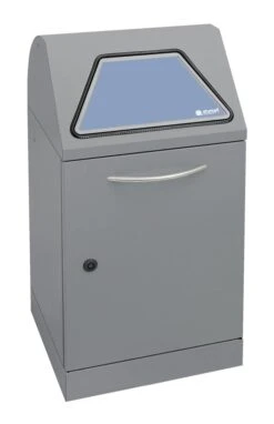 Abfalltrennung ABF, Weißalu-struktur, Mod. 1, 95 Liter -Sauber Lieferungen Geschäft 8483c856 3eb6 4eb6 8d3b 16aae81b42e3