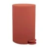 MSV Kosmetikeimer "Osaki" Mülleimer Treteimer Abfalleimer - 3 Liter – Mit Herausnehmbaren Inneneimer - Terracotta Rot -Sauber Lieferungen Geschäft 85bda711 56dd 48f2 a6c2 f5f10797a764
