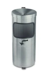 Kombiascher, HxBxT 590x410x230mm, Wandbefestigung, 45l, Korpus Stahl Kobaltblau 9 Kombiascher, HxBxT 590x410x230mm, Wandbefestigung, 45l, Korpus Stahl Kobaltblau – Bild 7