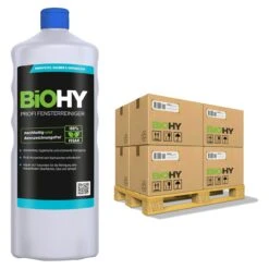 BiOHY Profi Fensterreiniger (12x1l Flasche) | Konzentrat, Ideal Für Alle FENSTERSAUGER | Streifenfreie Reinigung Von Glas-, Fensterflächen -Sauber Lieferungen Geschäft 87652892 357a 4f37 a618 fd66ae6256a8