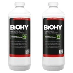 BiOHY Glaskeramik Kochfeldreiniger (9x1l Flasche) | Optimal Zur Reinigung Und Pflege Von Kochfeld Und Induktion | Geeignet Für ALLE GERÄTE -Sauber Lieferungen Geschäft 897f0007 2e12 4f1c 9cb1 d33aef498a53