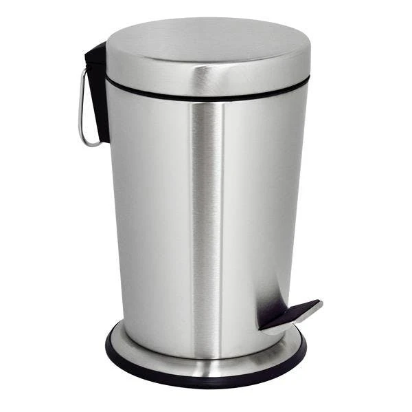 MSV Bad Serie "OSLO" Design Kosmetikeimer Bad Treteimer Abfalleimer Papierkorb Mülleimer 6 Liter (ØxH): Ca. 18 X 26,3 Cm Weiß Bambus 6 MSV Bad Serie "OSLO" Design Kosmetikeimer Bad Treteimer Abfalleimer Papierkorb Mülleimer 6 Liter (ØxH): Ca. 18 X 26,3 Cm Weiß Bambus – Bild 4