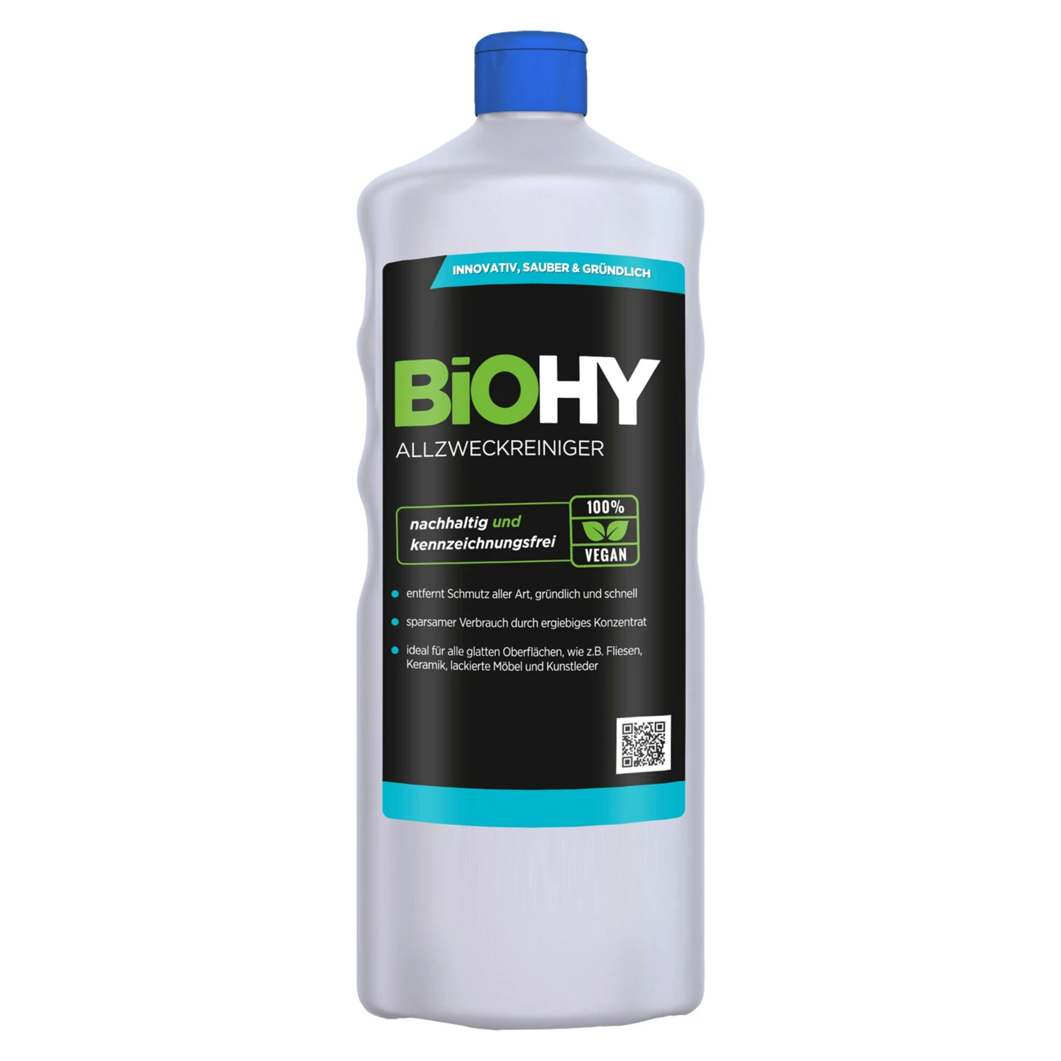 BiOHY Allzweckreiniger Konzentrat (6x1l Flasche) | Schonender Profi - Universalreiniger Für Haushalt Und Auto | Vollständig Biologisch Abbaubar 7 BiOHY Allzweckreiniger Konzentrat (6x1l Flasche) | Schonender Profi - Universalreiniger Für Haushalt Und Auto | Vollständig Biologisch Abbaubar – Bild 5