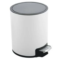 Spirella Kosmetikeimer 3 Liter Edelstahl Mit Absenkautomatik Und Inneneimer "Riku" Badezimmer Mülleimer Softclose Abfalleimer Silber -Sauber Lieferungen Geschäft 8d45a834 ffef 4b62 a3ec 1dce23b41851 1