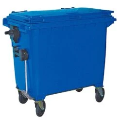 Müllcontainer/MGB 660 Liter, Grün, EN 840-6, BxTxH 1360 X 765 X 1235 Mm -Sauber Lieferungen Geschäft 8d75b090 8354 47d7 b482 09b1681d16bb