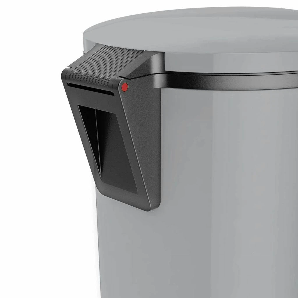 Hailo Tretmülleimer Pure Größe M 12 L Silber 0517-020 9 Hailo Tretmülleimer Pure Größe M 12 L Silber 0517-020 – Bild 7