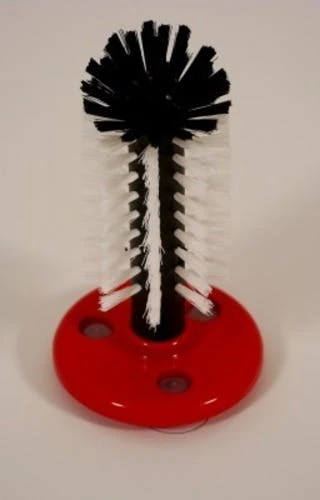 Delfin Gläserspülbürstengarnitur 4 X 18 Cm + 1 X 25 Cm Mit Metallbodenplatte 8 Delfin Gläserspülbürstengarnitur 4 X 18 Cm + 1 X 25 Cm Mit Metallbodenplatte – Bild 6