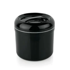 WAS Germany - Eiseimer, 4 Ltr., Mit Perforiertem Einsatz, Schwarz, Polypropylen (3767401)