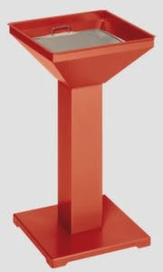 Var Standascher, HxBxT 730x325x325mm, Stahl, Korpus RAL3000