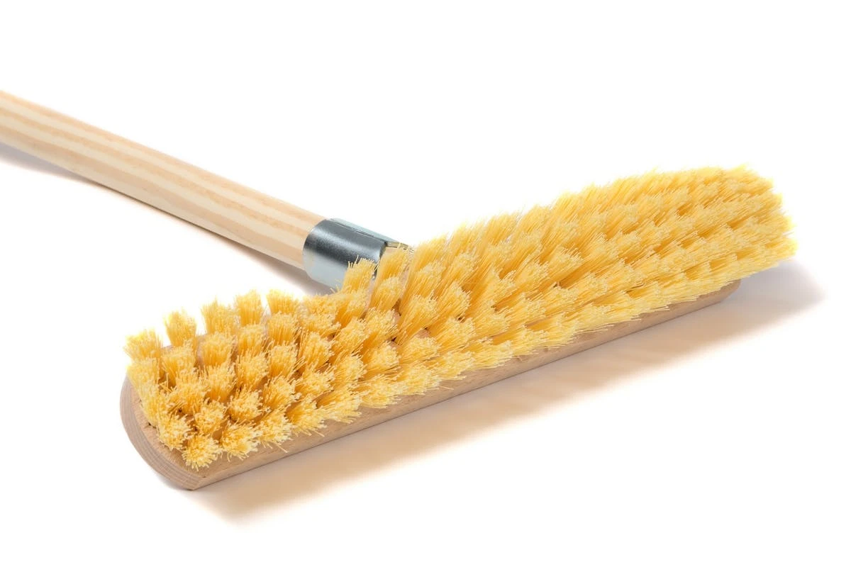 BawiTec Wischer-Schrubber 30cm Fibre Scheuerbürste Stiel Bodenwischer Holzstiel 9 BawiTec Wischer-Schrubber 30cm Fibre Scheuerbürste Stiel Bodenwischer Holzstiel – Bild 7