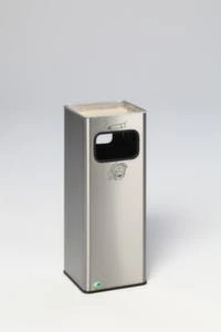 Kombiascher, HxBxT 665x260x260mm, Korpus Stahl Antiksilber, M. Kippensieb 7 Kombiascher, HxBxT 665x260x260mm, Korpus Stahl Antiksilber, M. Kippensieb – Bild 5