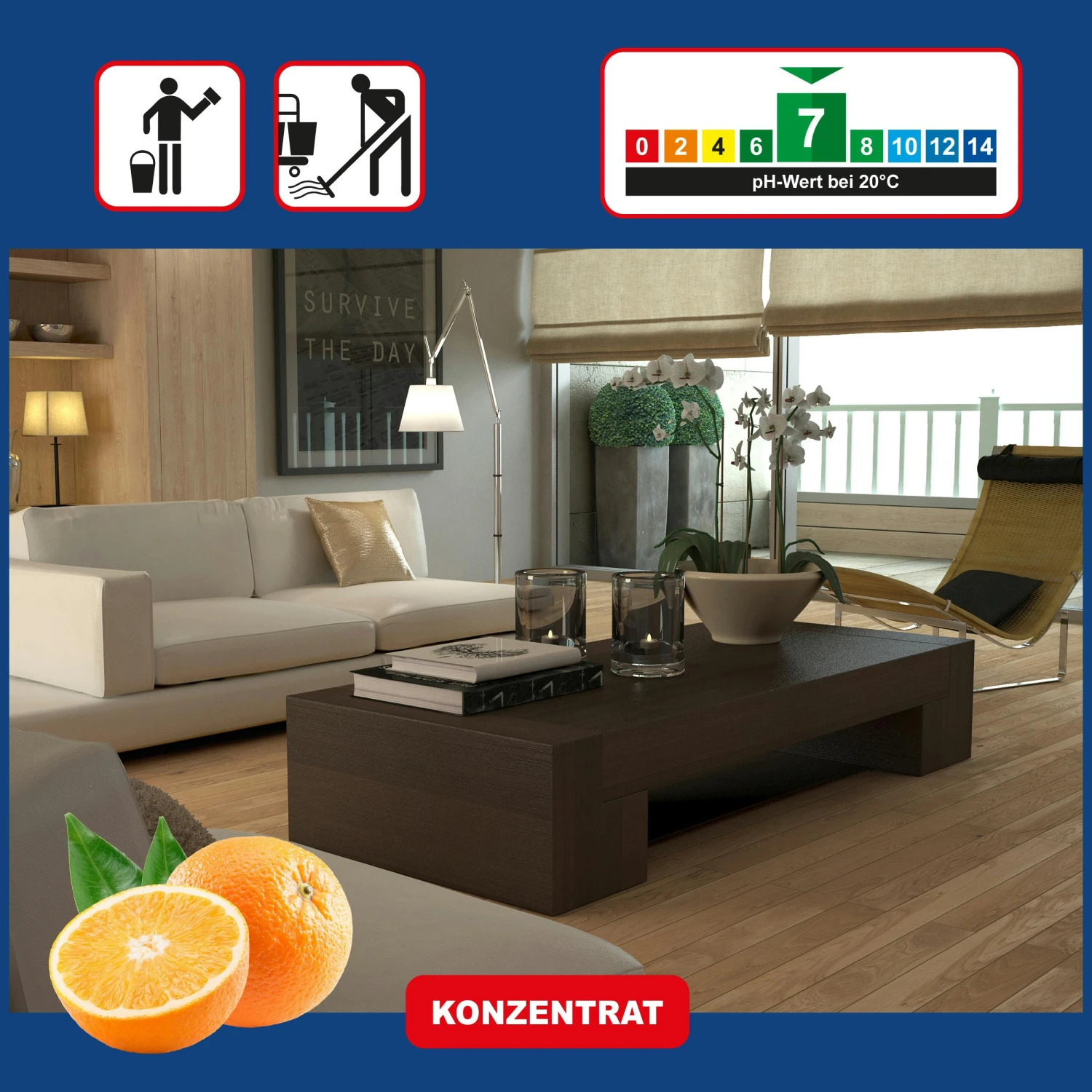 Putzboy Allzweck Reiniger - Konzentrat - 1 Liter - Universalreiniger Für Böden Und Oberflächen - Made In Germany 8 Putzboy Allzweck Reiniger - Konzentrat - 1 Liter - Universalreiniger Für Böden Und Oberflächen - Made In Germany – Bild 6