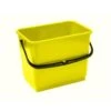 Wisch-Star Kunststoffeimer Putzeimer Eimer, Rechteckig, 6 L, Gelb