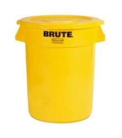 Rubbermaid Wertstoffbehälter, 121l, HxØ 705x557mm, Korpus PE Grau -Sauber Lieferungen Geschäft a611af9a c513 4fea 837c c8f42d215b65