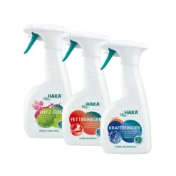 HAKA Reinigungs-Set Für Küche, Haushalt, Bad, 3 X 500 Ml Spray