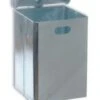 Abfallbehälter, F. Außen, 50l, HxBxT 525x310x310mm, Zum Einbetonieren, Korpus Feuerverzinkt -Sauber Lieferungen Geschäft a8e68364 1eec 49ac a201 b94dc9ff64ed