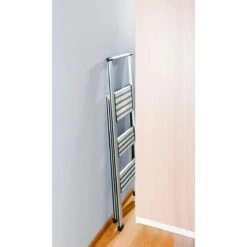 WENKO Alu-Design Klapptrittleiter 3-stufig Silber -Sauber Lieferungen Geschäft ae26872e 8369 473f ae5e 13a93930103a