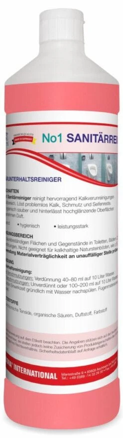 ARCORA Sanitärreiniger Mit Citrus-Frischeduft BIlANZ CITRUS, 1L -Sauber Lieferungen Geschäft b3d11401 a867 4a15 ae6c 2b320b08ce20 3