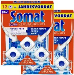 Somat Duo Maschinenreiniger Tabs Geschirrspül Reiniger 4x12 Stück Spülmittel 11 Somat Duo Maschinenreiniger Tabs Geschirrspül Reiniger 4x12 Stück Spülmittel -Sauber Lieferungen Geschäft b3d83b5d 0e11 46e9 861d d5833dc03b3f 2