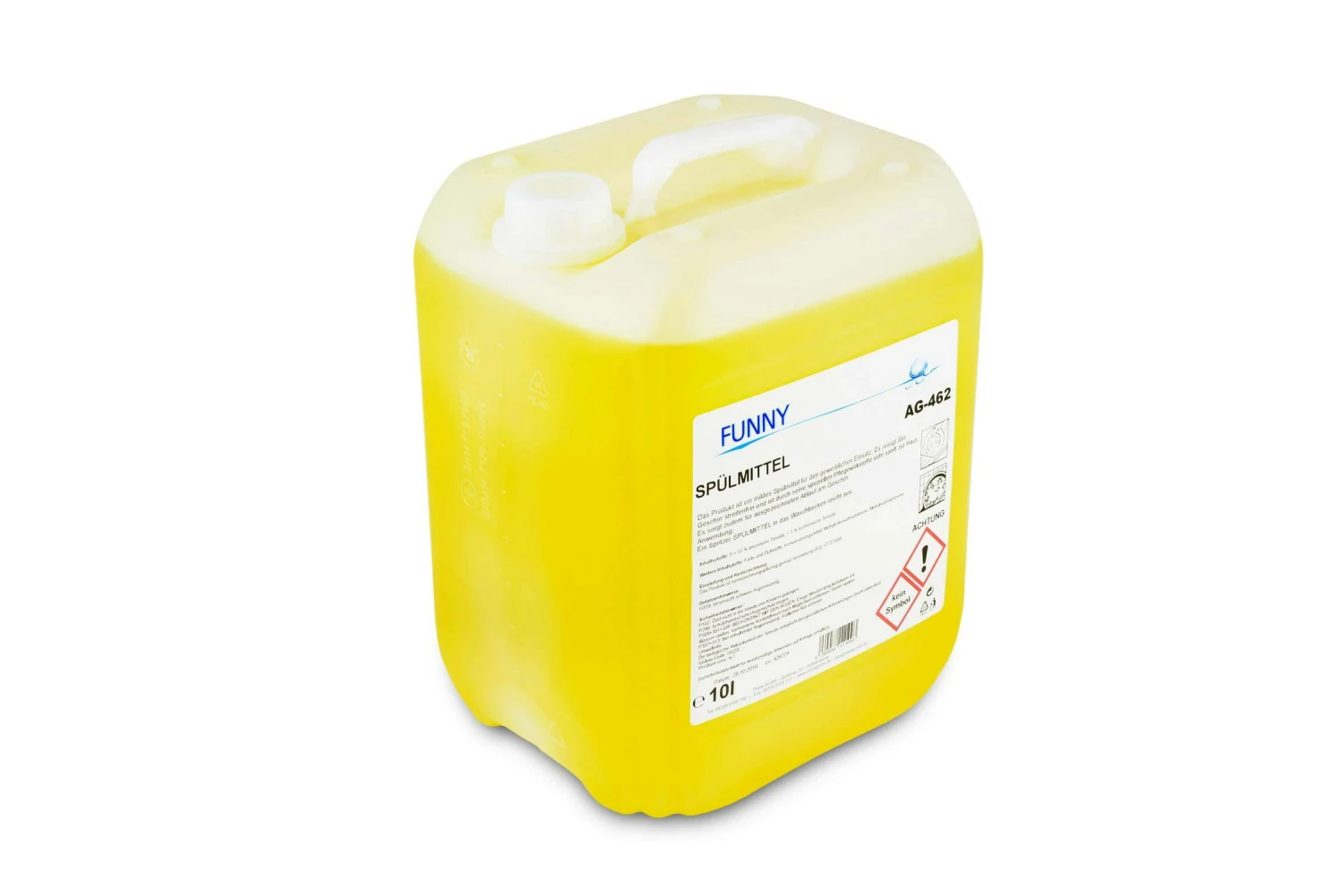 Funny Spülmittel, Hautmild, Streifenfrei, 10 Liter 4 Funny Spülmittel, Hautmild, Streifenfrei, 10 Liter – Bild 2