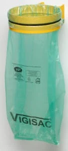 Müllsackhalter, Wandbefestigung, 120l, BxT 400x510mm, Gestell Enzianblau, Deckel Kunststoff Schwarz 8 Müllsackhalter, Wandbefestigung, 120l, BxT 400x510mm, Gestell Enzianblau, Deckel Kunststoff Schwarz – Bild 6