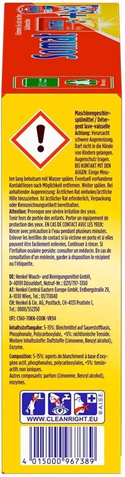 Somat 7 All In 1 Multi Aktiv Spülmaschinentabs 27 Tabs Geschirrspülreiniger -Sauber Lieferungen Geschäft b77ec9bb c2a5 428e b182 244206316289