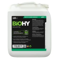 BiOHY Spülmittel (24x20l Kanister) | Frei Von Schädlichen Chemikalien & Biologisch Abbaubar | Glanz- & Fettlöseformel 11 BiOHY Spülmittel (24x20l Kanister) | Frei Von Schädlichen Chemikalien & Biologisch Abbaubar | Glanz- & Fettlöseformel -Sauber Lieferungen Geschäft be57292c 06c8 43d7 9a2a a3f027e89139 4