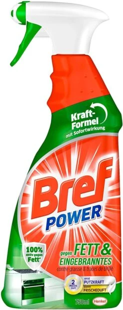Bref Power Fett Eingebranntes Fettlöser Küchen Reiniger 4x750 Ml Sprühflasche 14 Bref Power Fett Eingebranntes Fettlöser Küchen Reiniger 4x750 Ml Sprühflasche -Sauber Lieferungen Geschäft bea8f081 fbb7 4426 999c e1a87b65767e