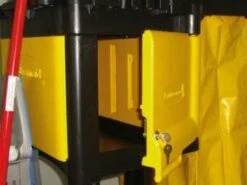 Schrank, F. Reinigungswagen, Kunststoff