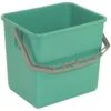 Wisch-Star Kunststoffeimer Putzeimer Eimer, Rechteckig, 6 L, Grün